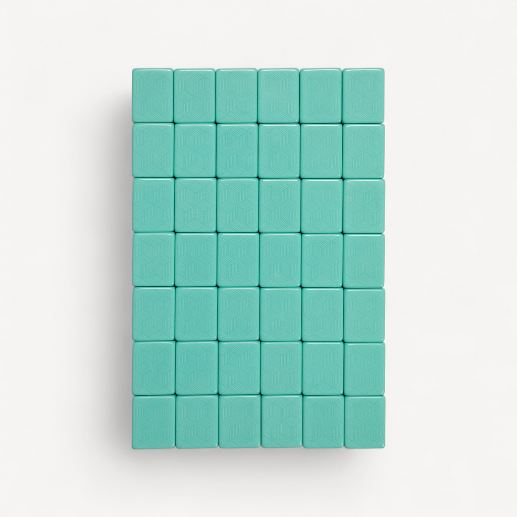44mm Automatic Mahjong Table Mahjong Tiles Four-player Green Back Melamine Large Mahjong Set 1.6 Inches (automatic mahjong table tiles)