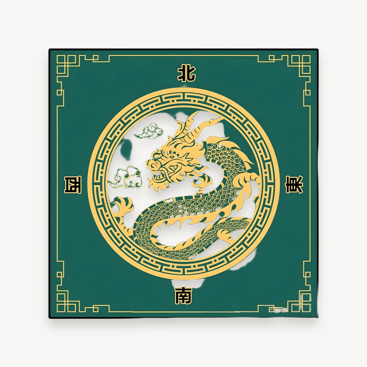 Mahjong Table Mat, Rubber, 70 to 90 cm