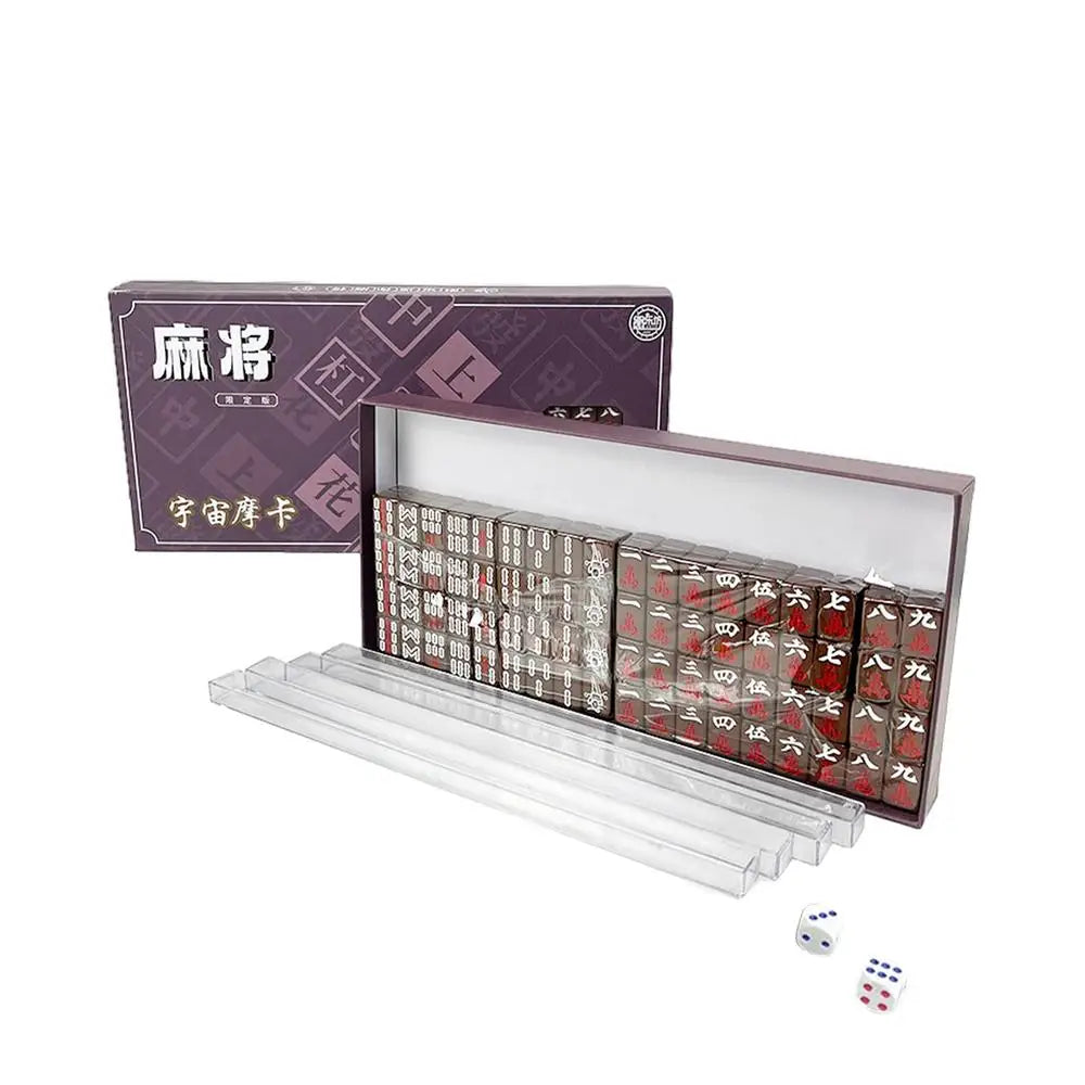 Outdoor Mahjong Set, 20 mm Tiles, Four Colours