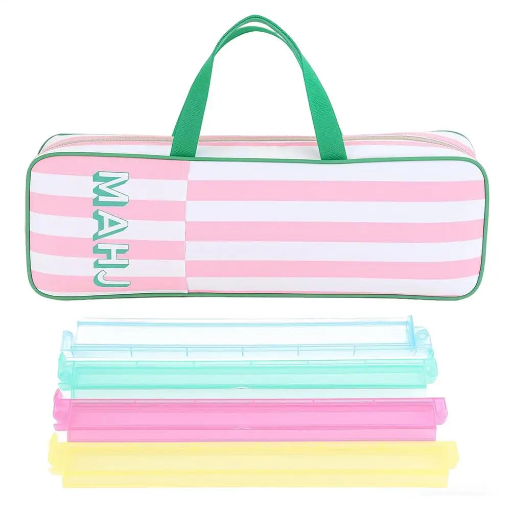 Mahjong Tile Storage Bags Protective Table Game Carrying Organizer Mahjong Pushers Rack Storage Carrying Bags For Outdoor Travel (mahjong tile organizer)