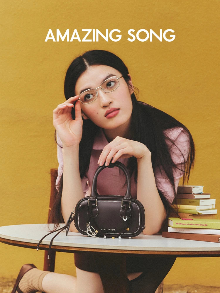 Amazing Song Original Design Toast Mahjong Bag Crossbody Bag Fashion For Women (mahjong canvas shoulder bag)