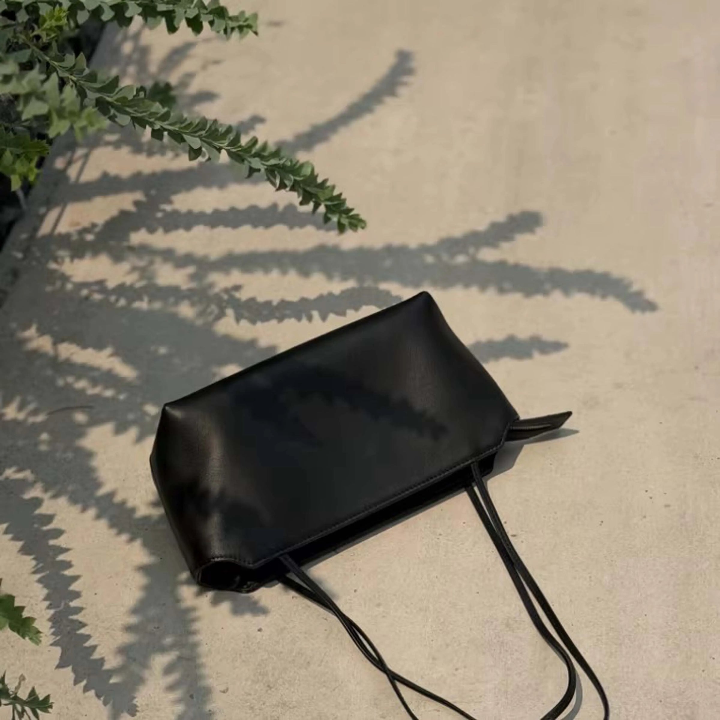 Keep Kapu【Mahjong Bag】Brown Full Sheepskin Retro Casual Commuter Handbag Versatile Shoulder Bag (mahjong shoulder bag)