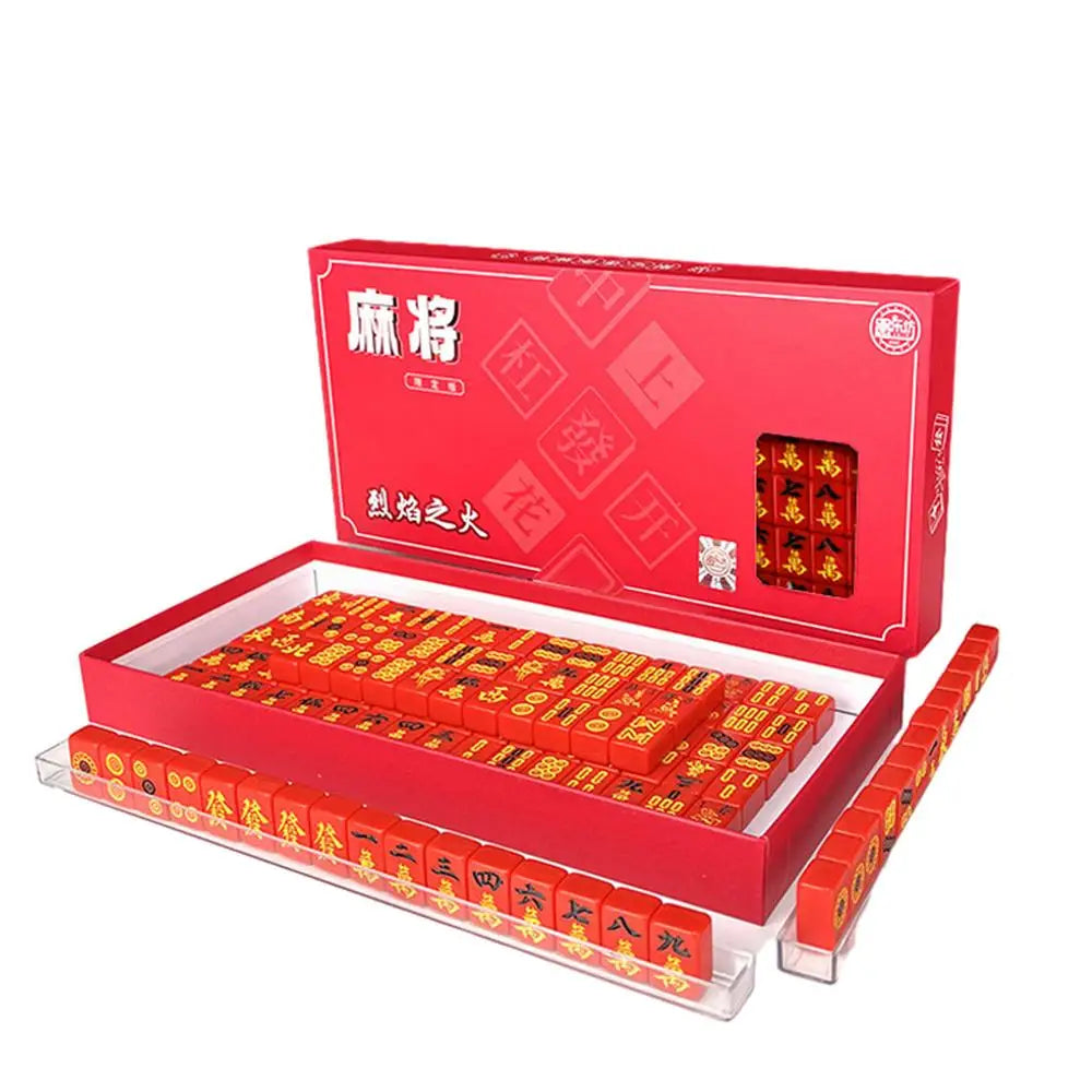 Outdoor Mahjong Set, 20 mm Tiles, Four Colours