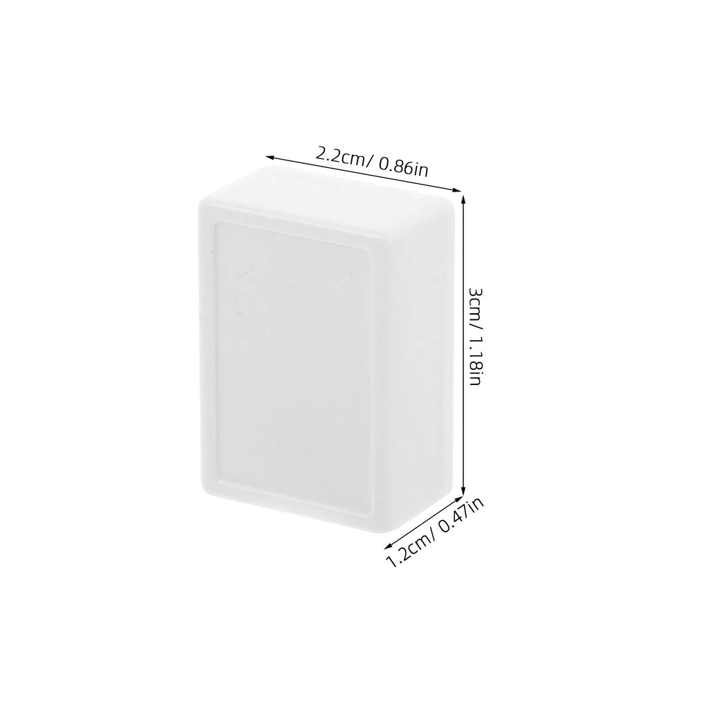 65pcs Mahjong Domino Holders For Mexican Train Dominoes Tiles Durable Plastic Simplified Rules Family Games Travel (mahjong domino holder)