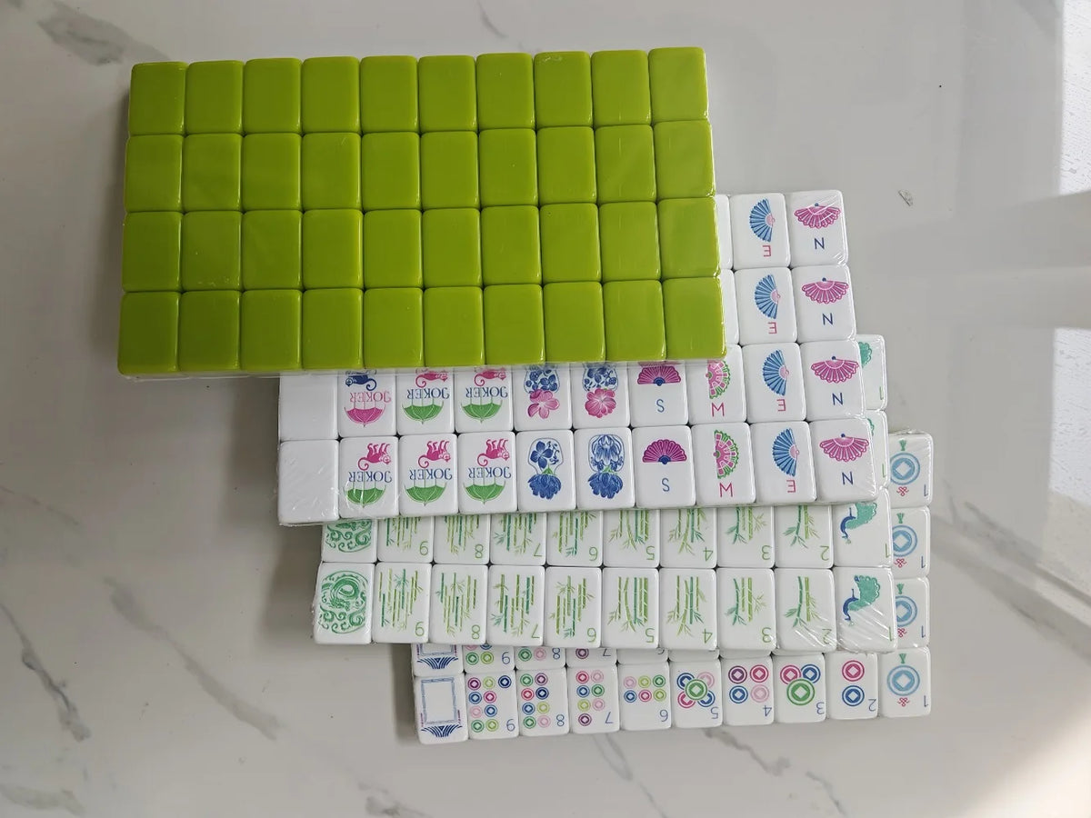 American Mahjong Tiles Set, 160 Tiles, Eight Colours | Rosemary