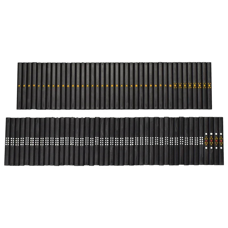 84pcs Set Mahjong Pocker Counting Bar Point Stick Chips Gambling With Value For Board Game (mahjong scoring sticks)