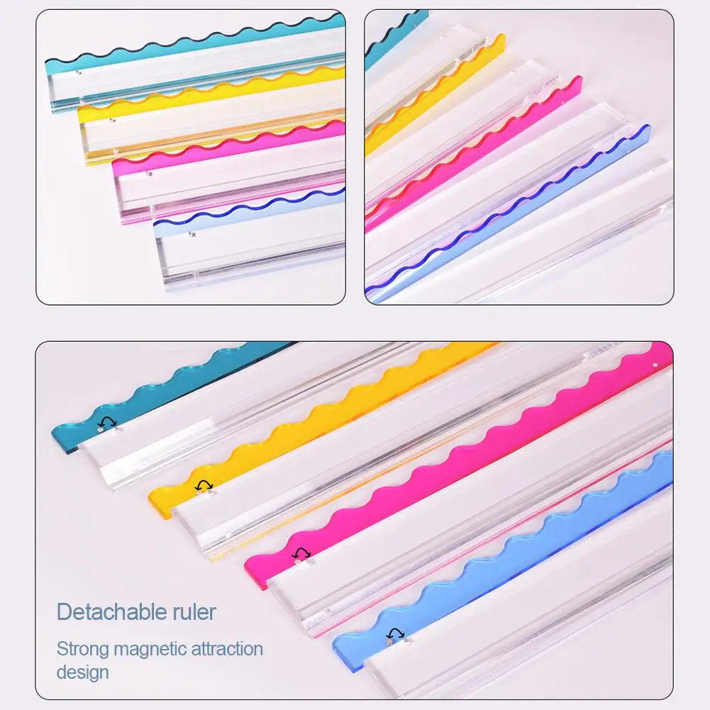 45cm/17.5" Clear Acrylic Mahjong Racks with Magnet Professional Tile Organizer & Racks, Portable Mahjong Accessories (mahjong rack with magnet)