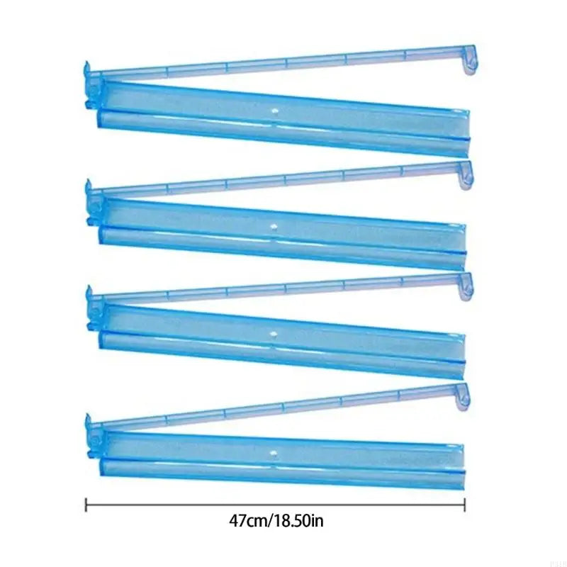 4PCS Modern American Mahjong Rack Set with Sliding Pusher Clear Acrylic Mahjong Tile Holder For Home Club Game Night P31B (acrylic mahjong rack with pusher)