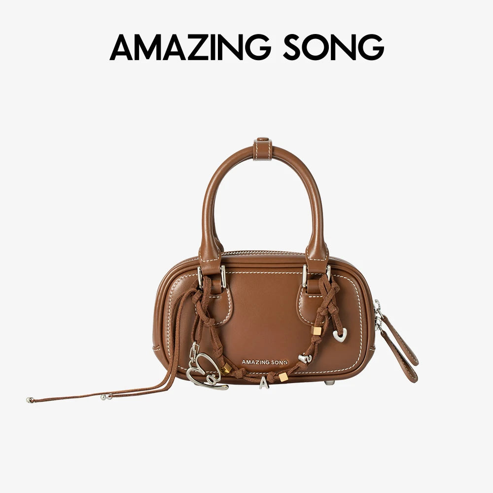 Amazing Song Original Design Toast Mahjong Bag Crossbody Bag Fashion For Women (mahjong canvas shoulder bag)