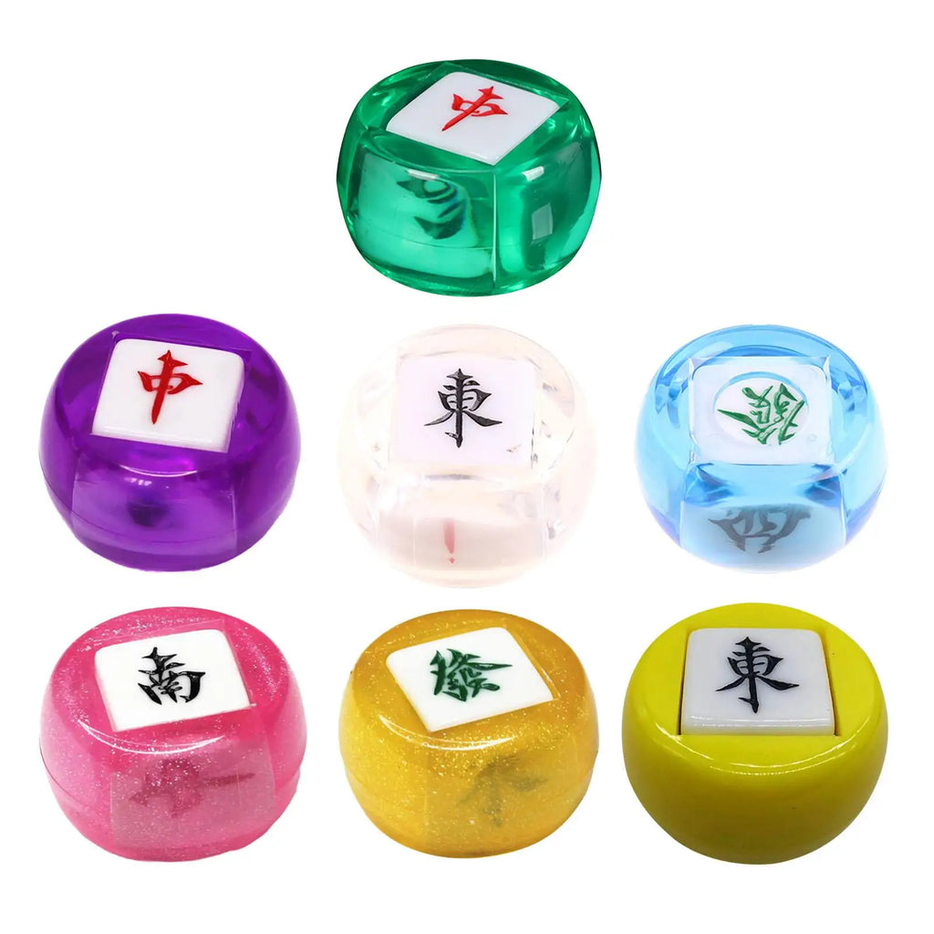 Mahjong Dice Set, Wind Direction Faces