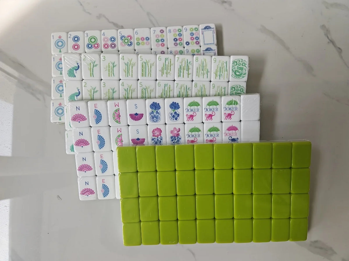 Customizable Mahjong Set, 160 Tiles, Multiple Finishes | Hazel
