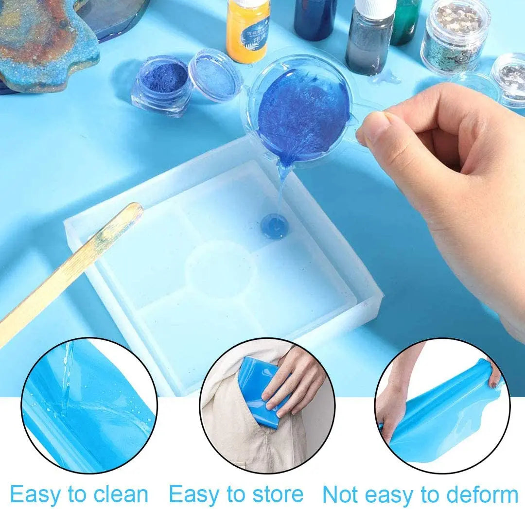 Extra Large Silicone Mat for Crafts Epoxy Resin Jewelry Casting Premium Silicone Placemat Nonslip Nonstick Countertop Protector (silicone mahjong mat)