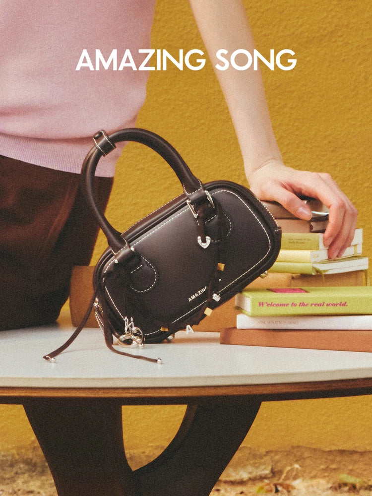 Amazing Song Original Design Toast Mahjong Bag Crossbody Bag Fashion For Women (mahjong canvas shoulder bag)