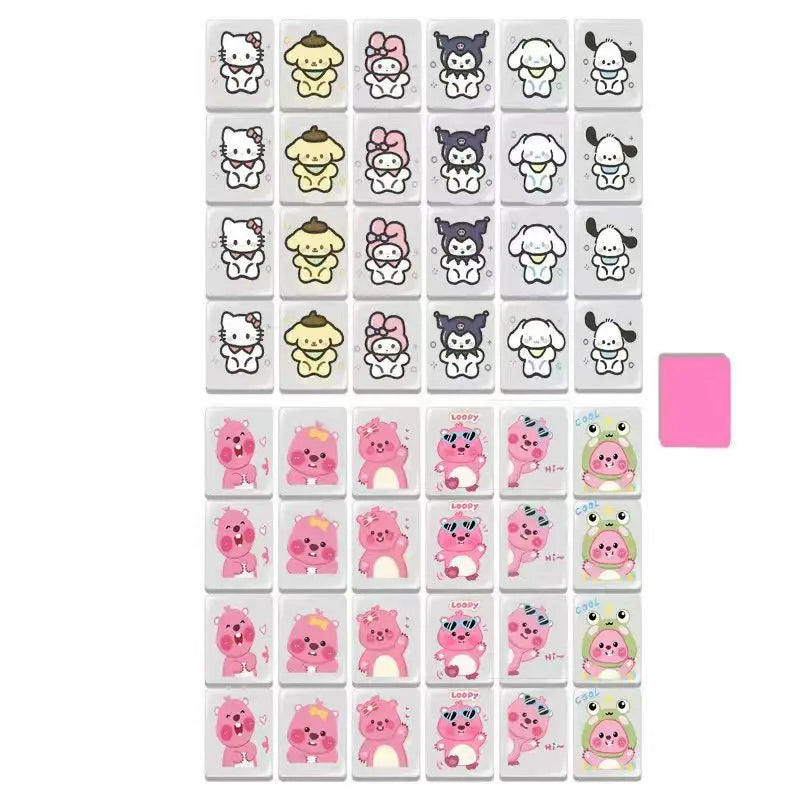 Mahjong Puzzle Game, Mini Blocks, 24 to 30 mm