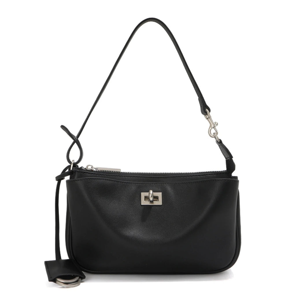 Women's Premium Genuine Leather Underarm Bag Luxury Cowhide Mahjong Bag Versatile Commute Shoulder Crossbody Handbag For Women (mahjong leather handbag)