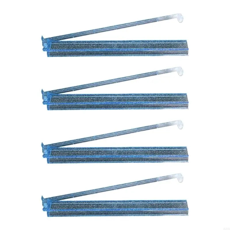 Clear Acrylic Mahjong Rack with Pusher, Set of 4