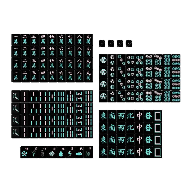 Mystery Mahjong Large Size Mahjong Board Game Set (mystery mahjong board game)