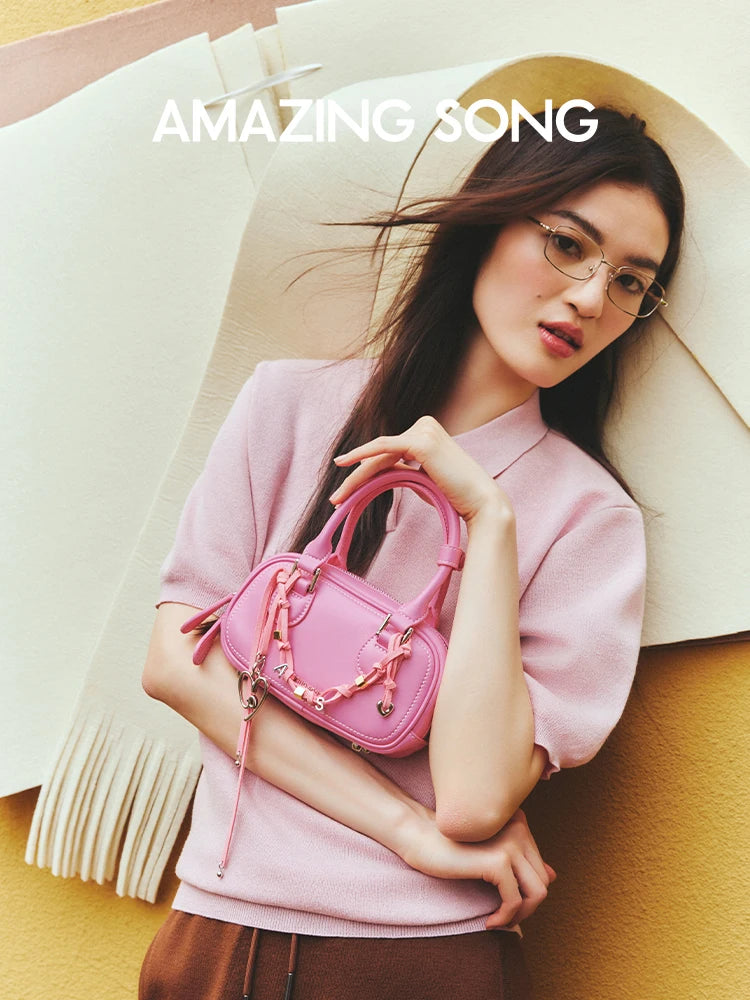 Amazing Song Original Design Toast Mahjong Bag Crossbody Bag Fashion For Women (mahjong canvas shoulder bag)