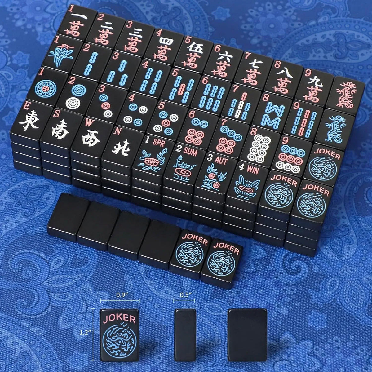 American Mahjong Tiles Only, 166 Piece Replacement Set