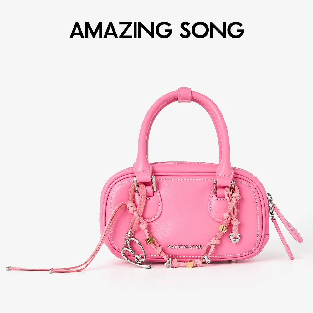 Amazing Song Original Design Toast Mahjong Bag Crossbody Bag Fashion For Women (mahjong canvas shoulder bag)