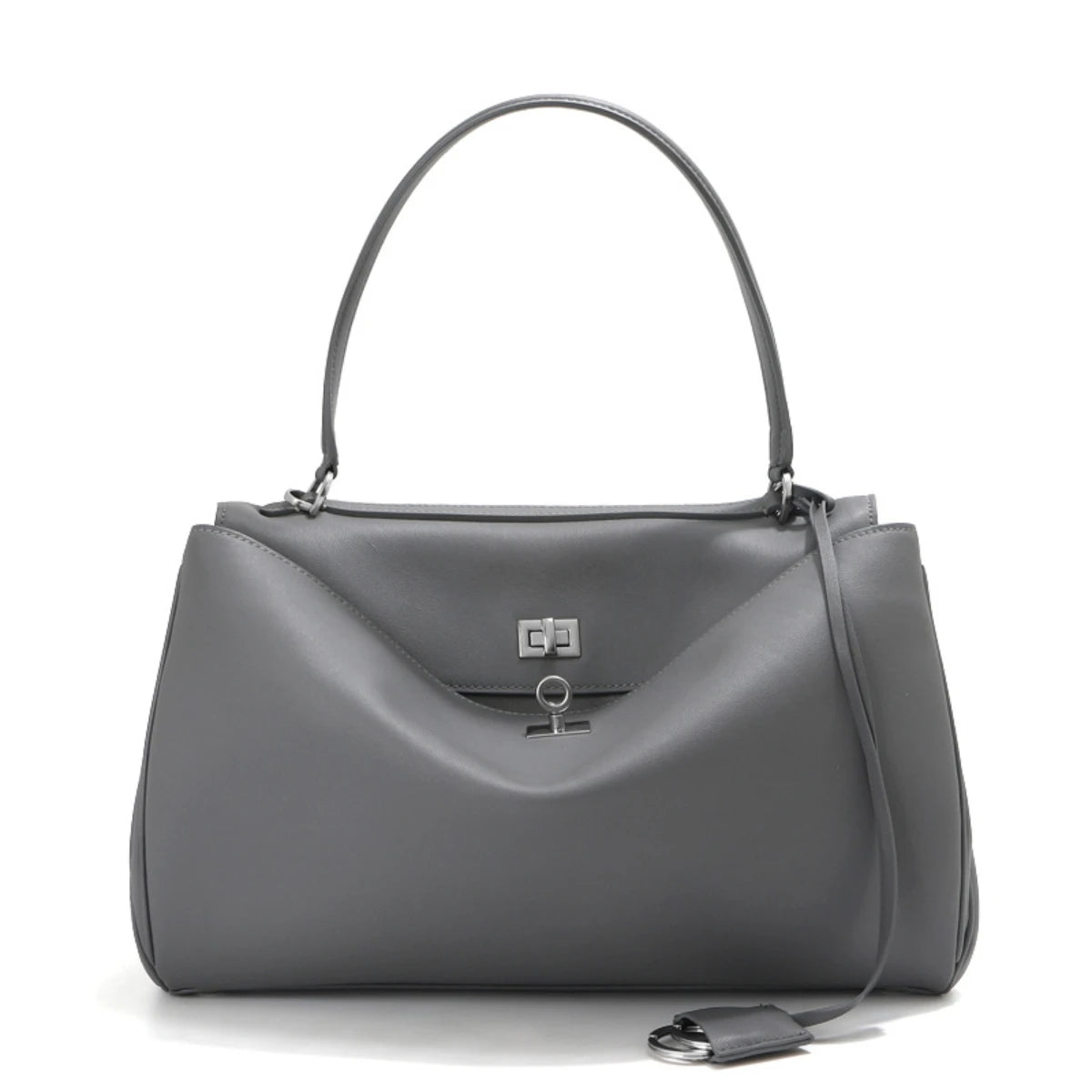 Women's Premium Genuine Leather Underarm Bag Luxury Cowhide Mahjong Bag Versatile Commute Shoulder Crossbody Handbag For Women (mahjong leather handbag)