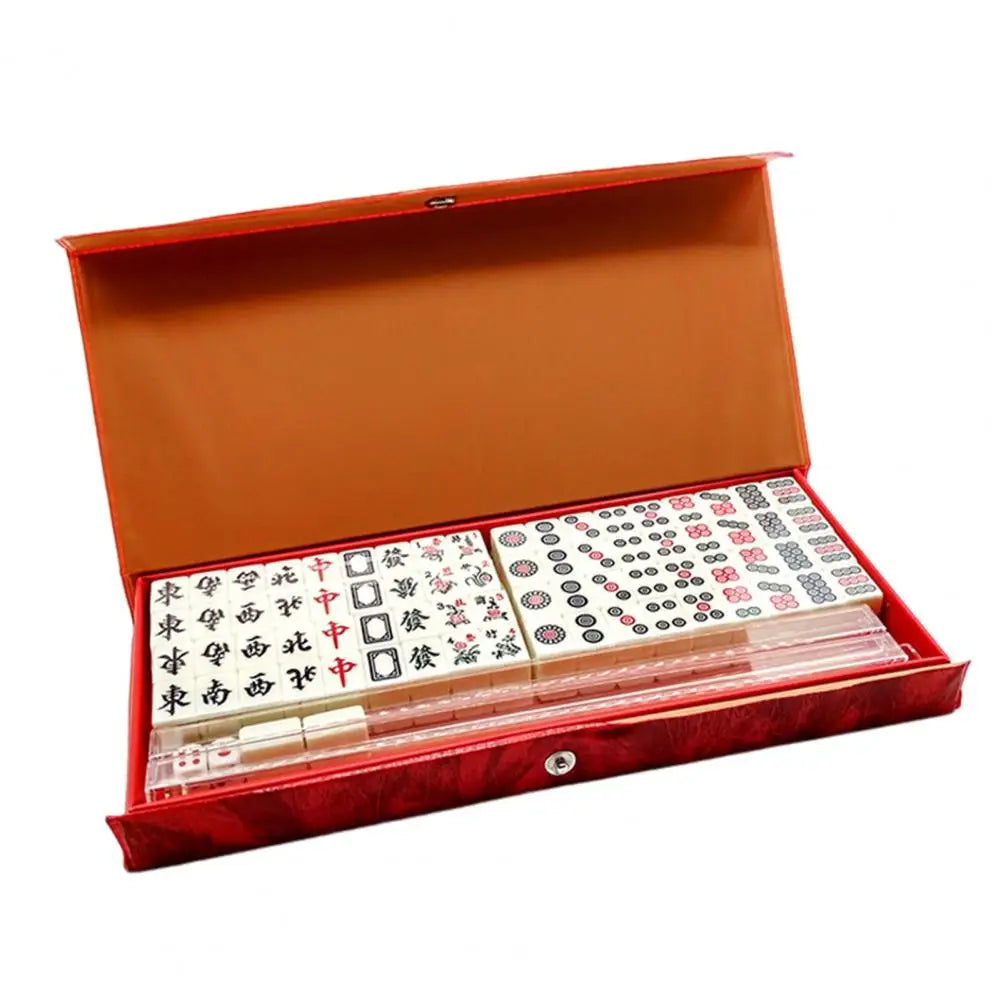 Portable Travel Mahjong Game, Mini Tiles