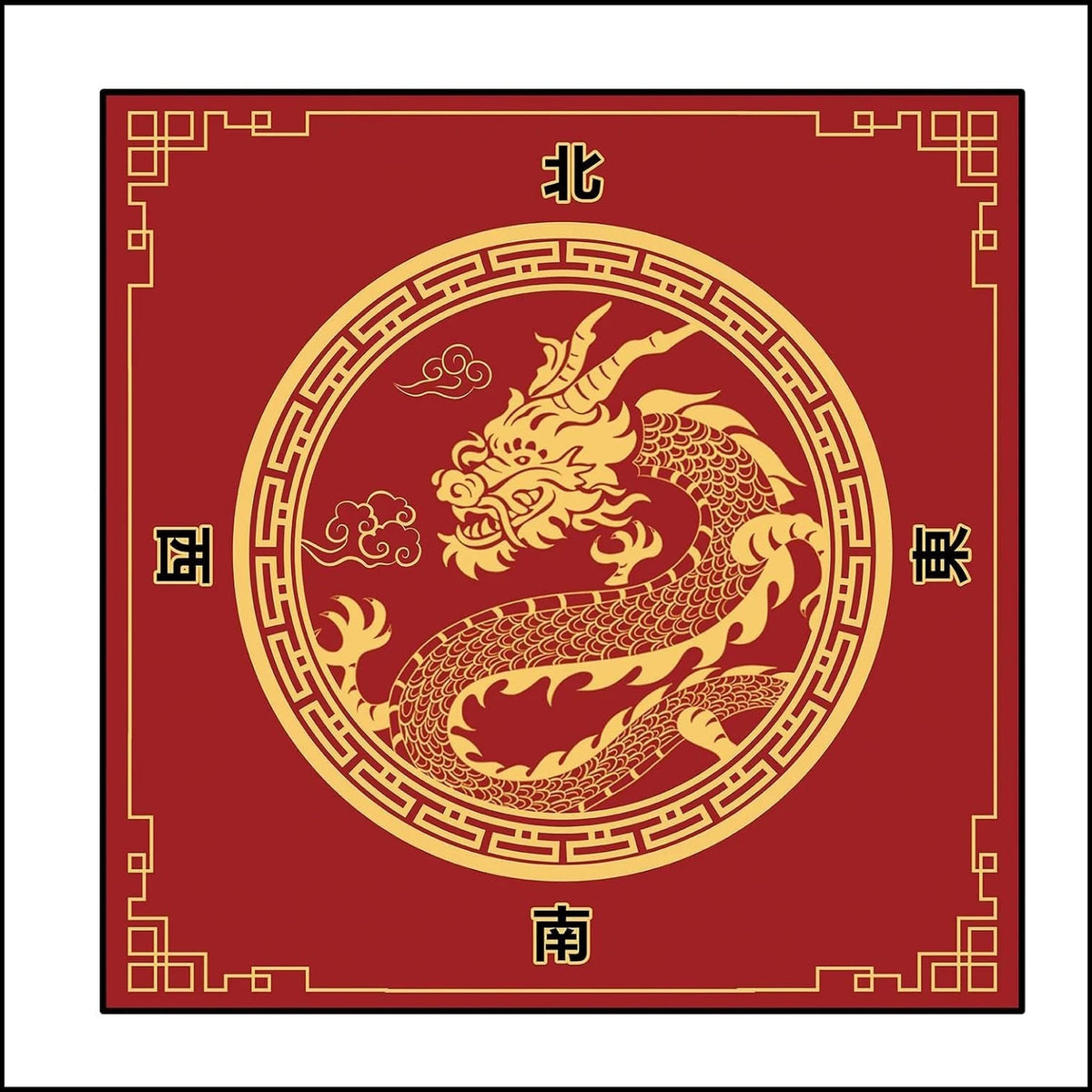 70/80/90cm creative design mahjong game rubber table mat party multiplayer game mahjong mat entertainment accessories (rubber mahjong table mat)