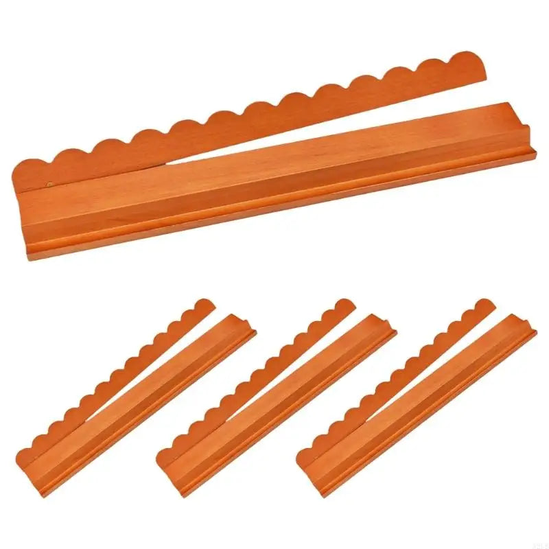 17inch Mahjong Racks with Pusher Tile Mahjong Holder for American Mahjong Game Tile Organizing Easy to Use A2UB (17 inch mahjong rack)