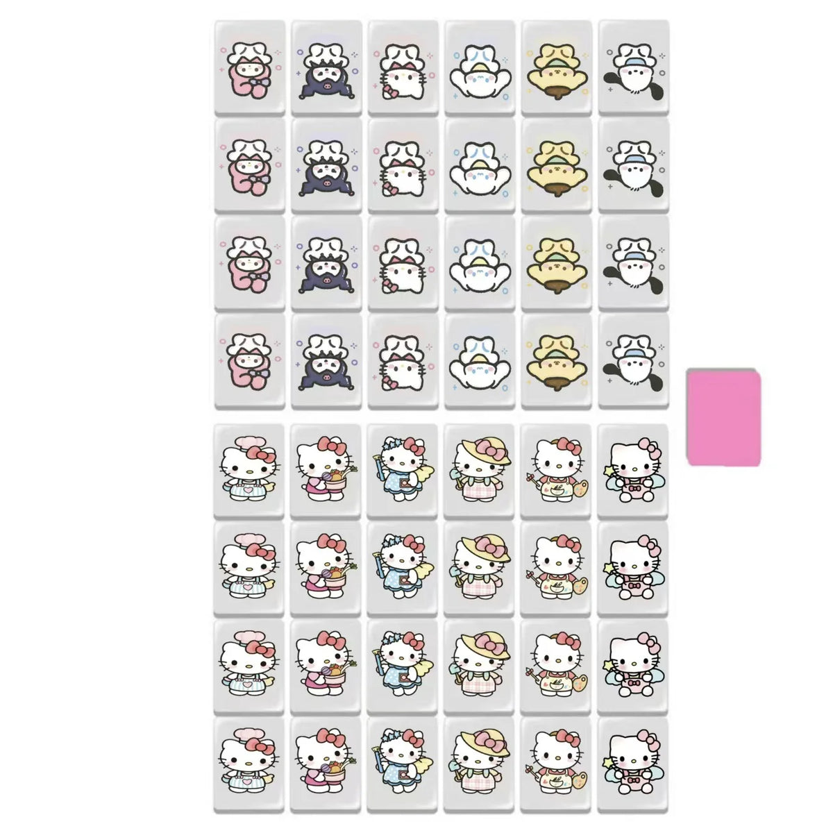 Mahjong Puzzle Game, Mini Blocks, 24 to 30 mm