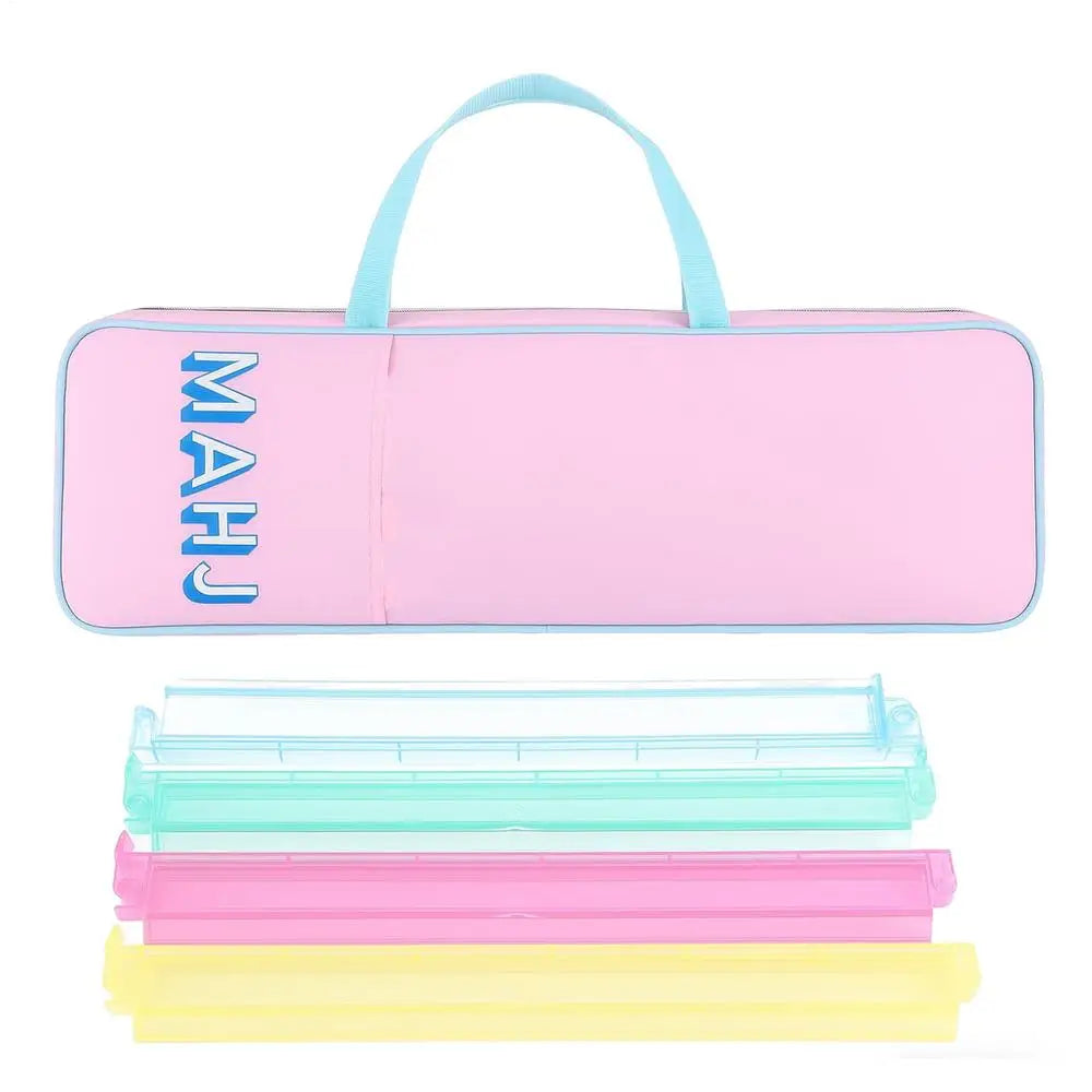 Mahjong Tile Storage Bags Protective Table Game Carrying Organizer Mahjong Pushers Rack Storage Carrying Bags For Outdoor Travel (mahjong tile organizer)