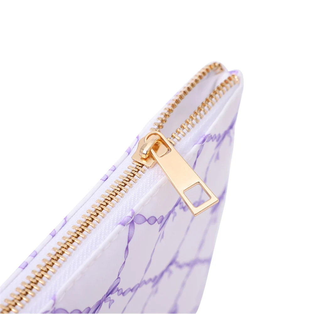 New Print Portable Nylon Mahjong Card Storage Bag Zipper Closure Candy Waterproof Chips Pouch Mahjong Tile Cards Accessory Bag (mahjong card bag)