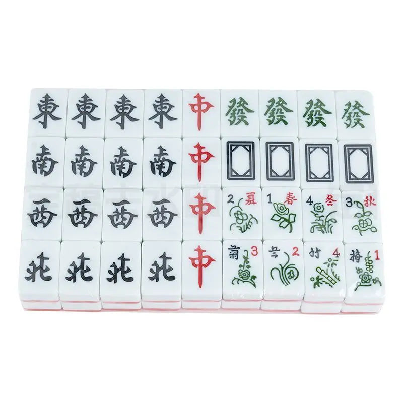26mm Mini 144pcs Sanrio My Melody Mahjong Set Hello Kitty Portable Travel Mahjong Board Game for Gathering Christmas Gift Toys (hello kitty memory match mahjong)
