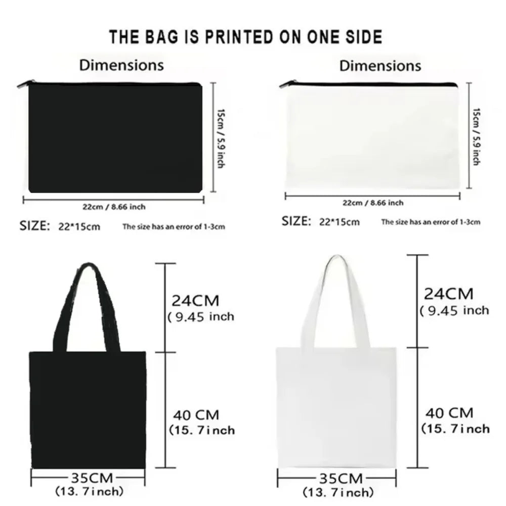 Mahjong Cocktail Tote Bag, Printed Canvas