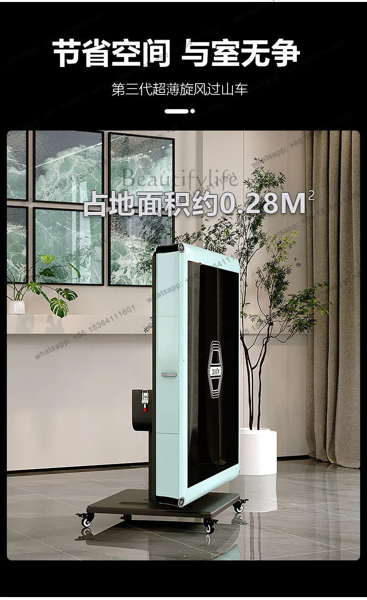 Rotor mahjong machine Fully automatic home roller coaster dining table Dual-purpose folding bass electric mahjong table (mahjong dining table)