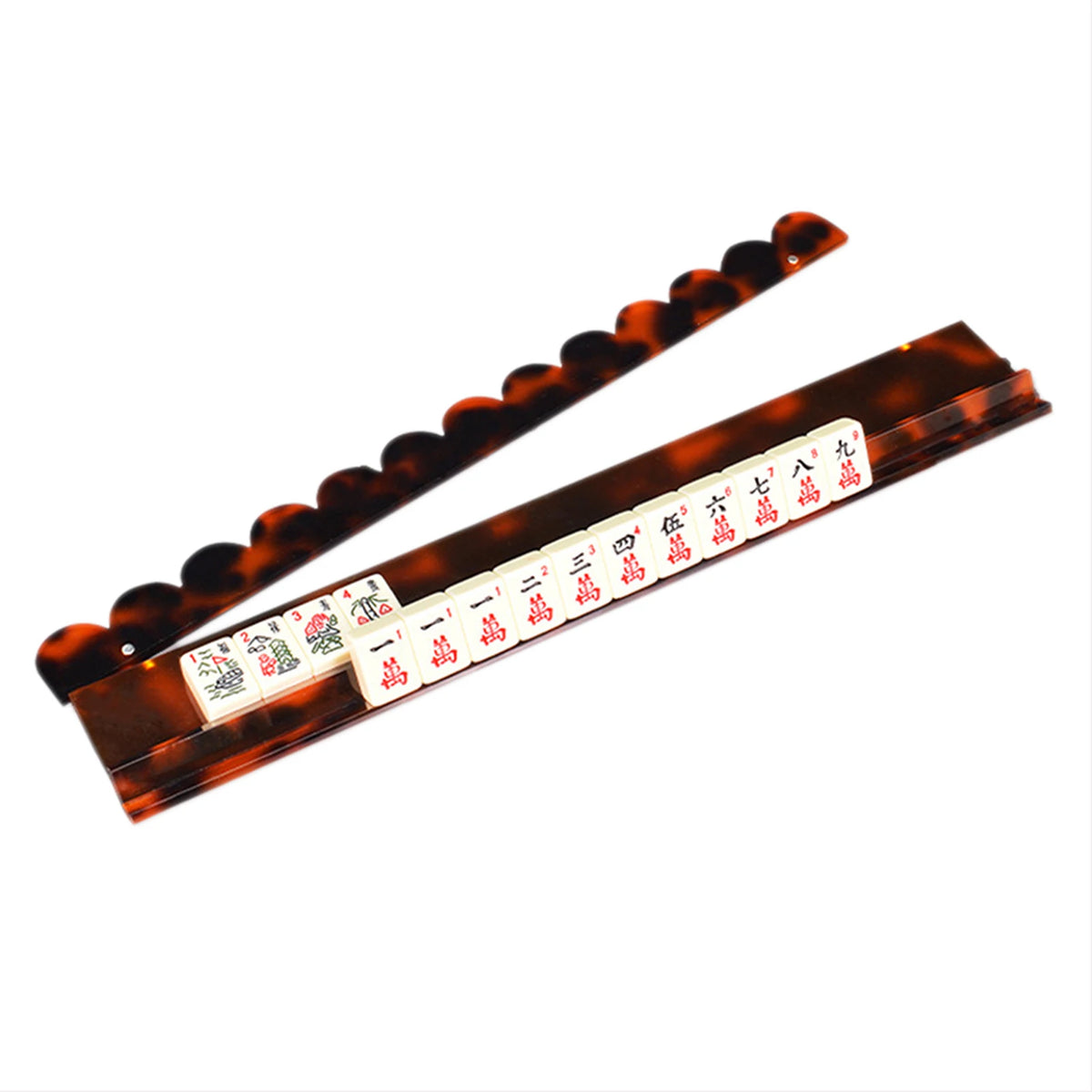 Mahjong Rack Detachable Pusher, Extended Length, Acrylic