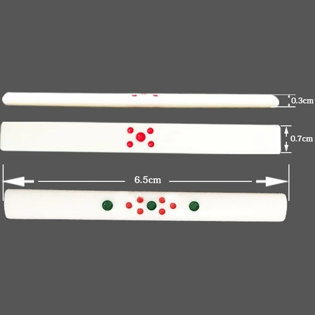 44Pcs Mahjong Chess and Card Counting Stick Tiles Clearly Occasions - Ideal Games, Family Entertainment, Friends (mahjong counting sticks)