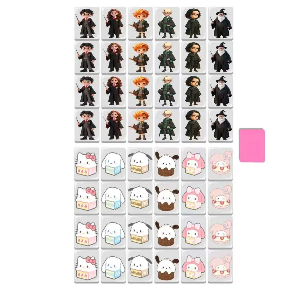 Mahjong Puzzle Game, Mini Blocks, 24 to 30 mm