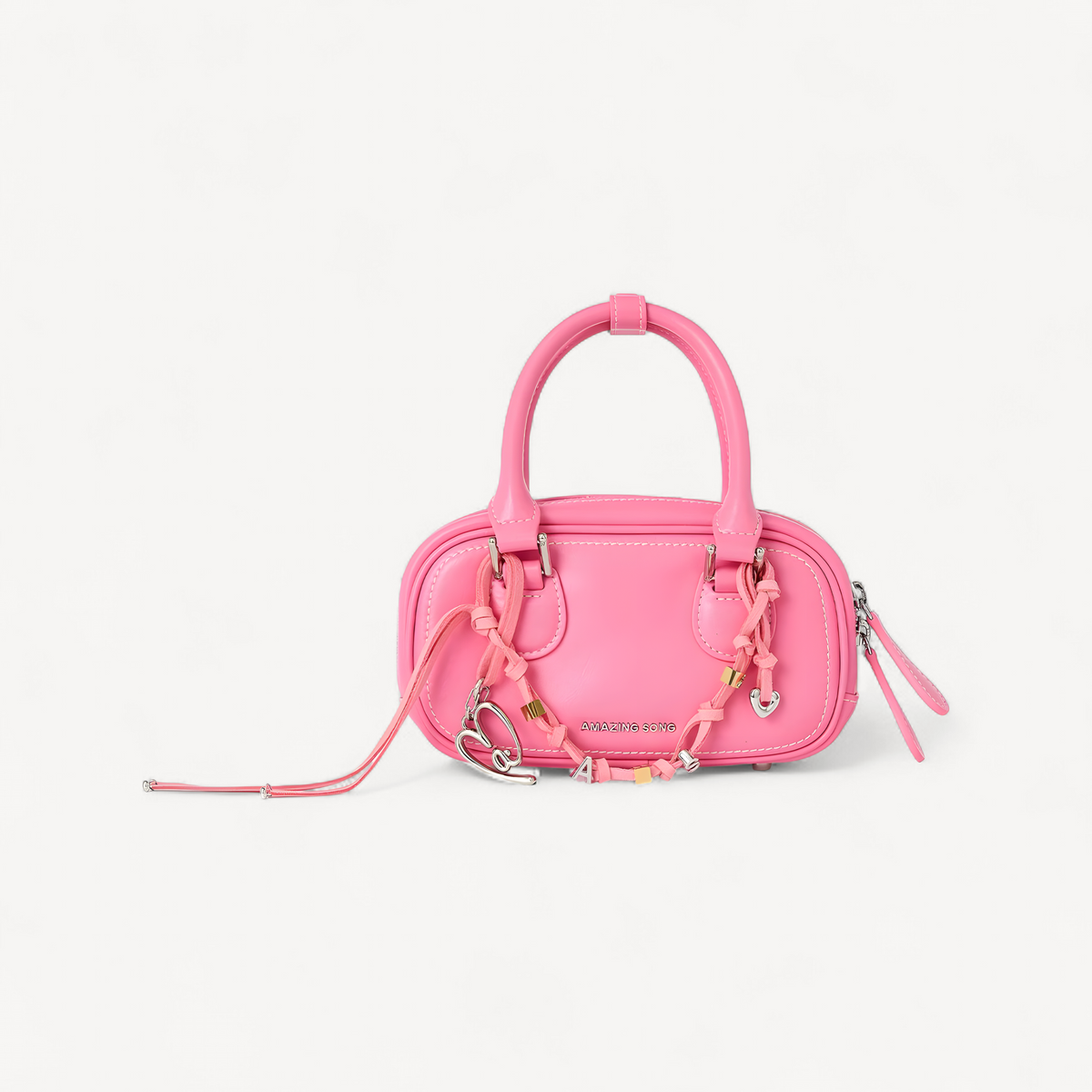Mahjong Canvas Shoulder Bag, Messenger Style