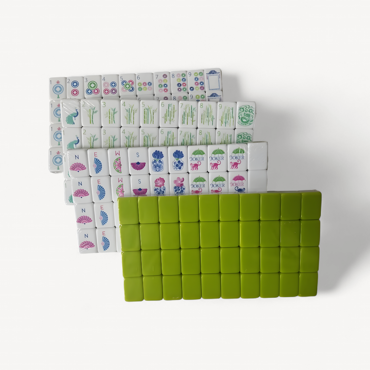 Customizable Mahjong Set, 160 Tiles, Multiple Finishes | Hazel
