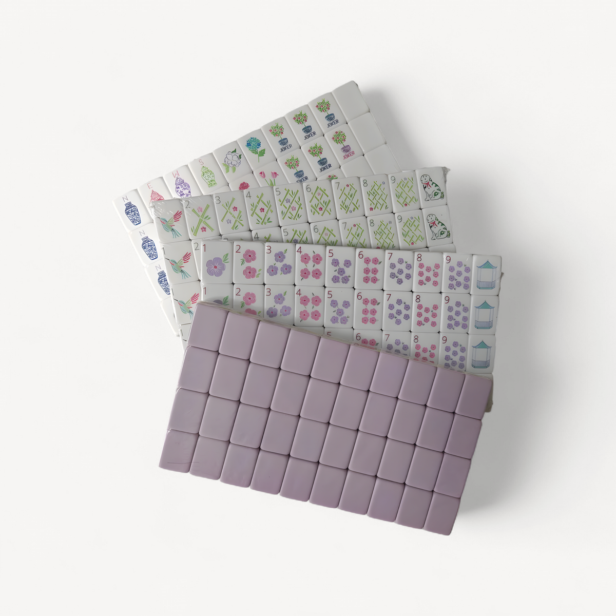Customizable Mahjong Set, 160 Tiles, Multiple Finishes | Hazel