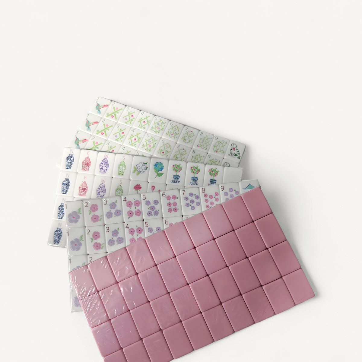 Customizable Mahjong Set, 160 Tiles, Multiple Finishes | Hazel