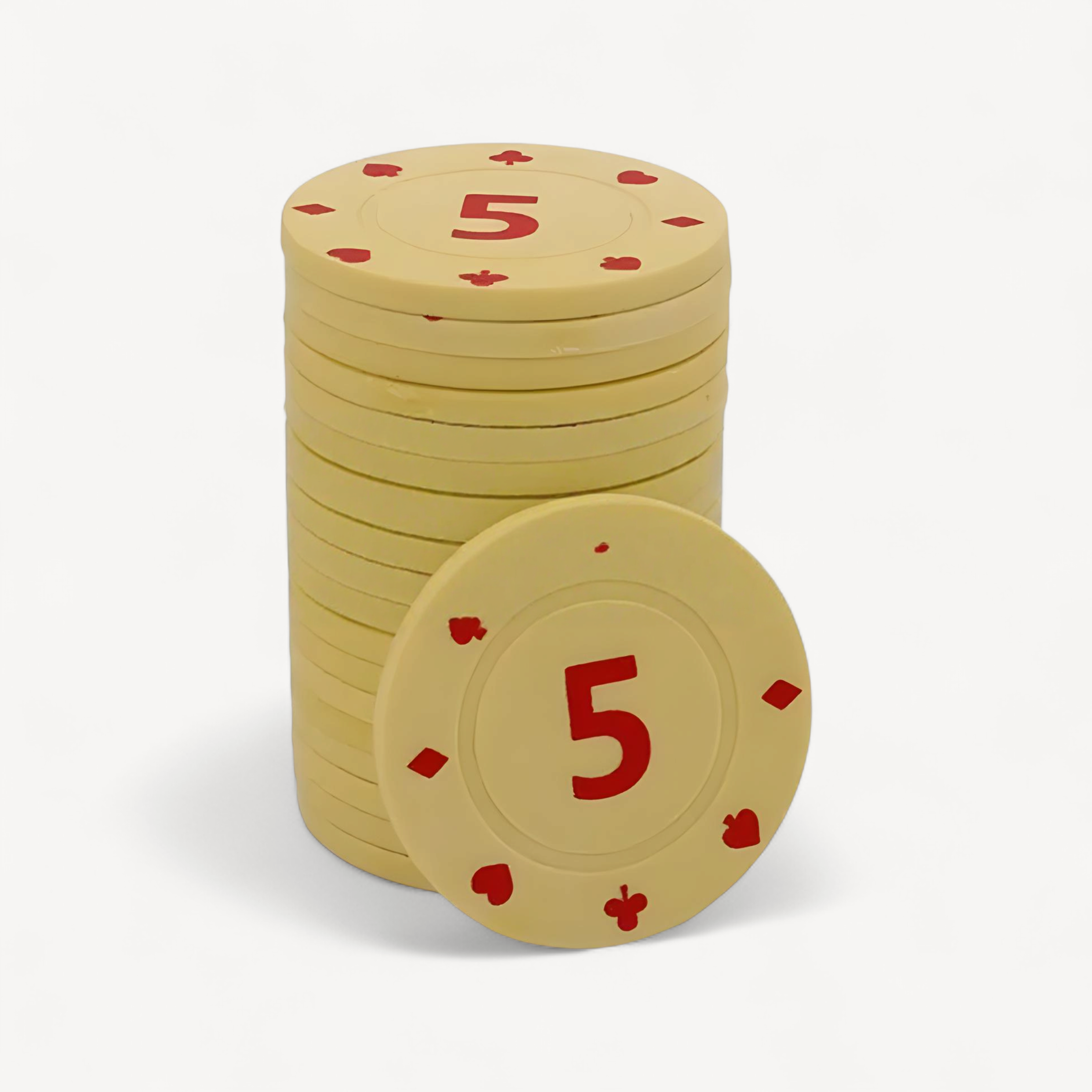 G7NF Pack of 100Pcs Game Wagering Mahjong Money Chip Set For Gambling Game Playings Counting and Other Recreations Game (mahjong scoring coins)