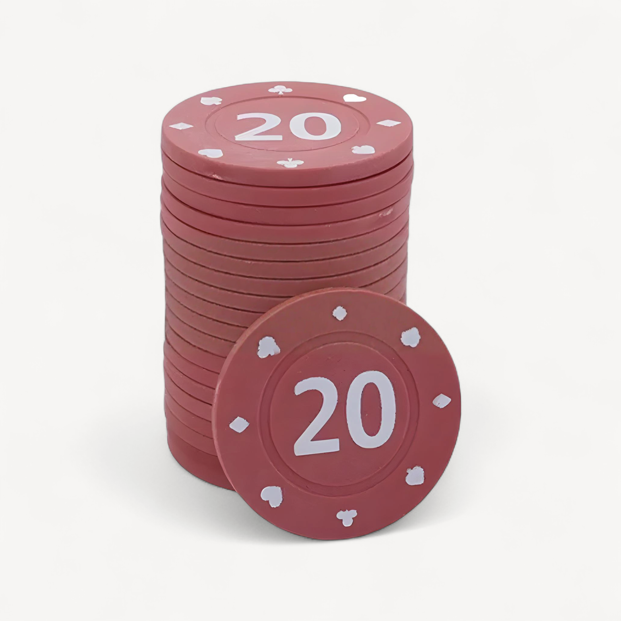 G7NF Pack of 100Pcs Game Wagering Mahjong Money Chip Set For Gambling Game Playings Counting and Other Recreations Game (mahjong scoring coins)