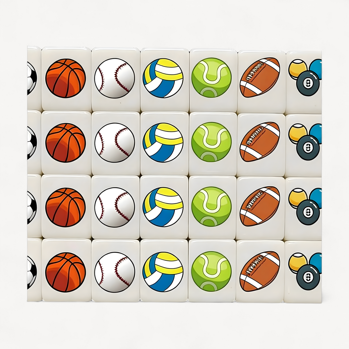 Parent Child Mahjong Toy Set, Portable