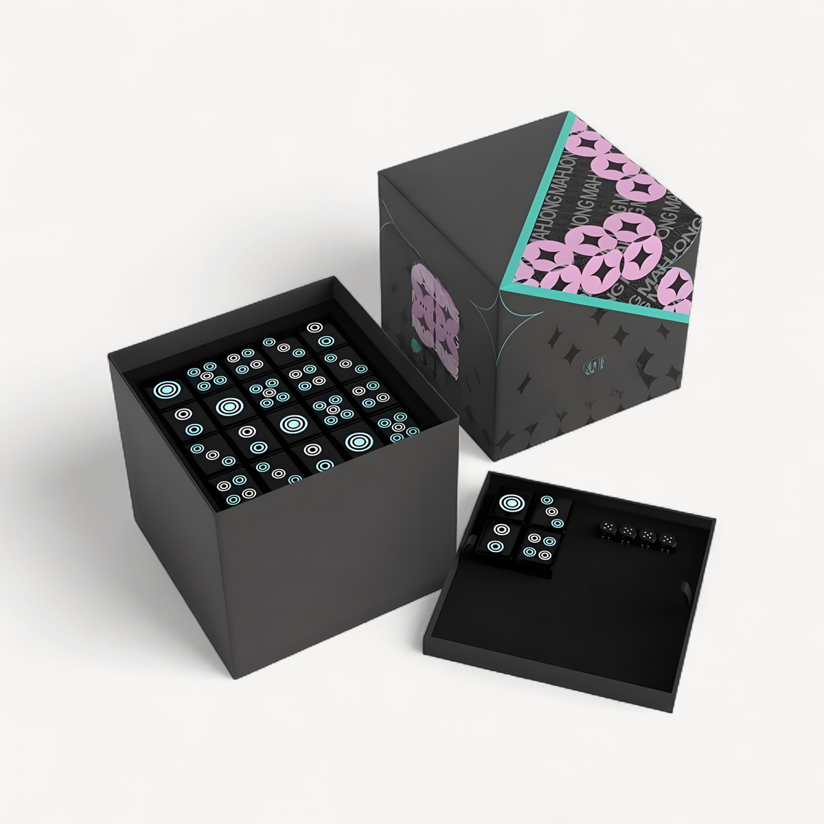 Mystery Mahjong Large Size Mahjong Board Game Set (mystery mahjong board game)