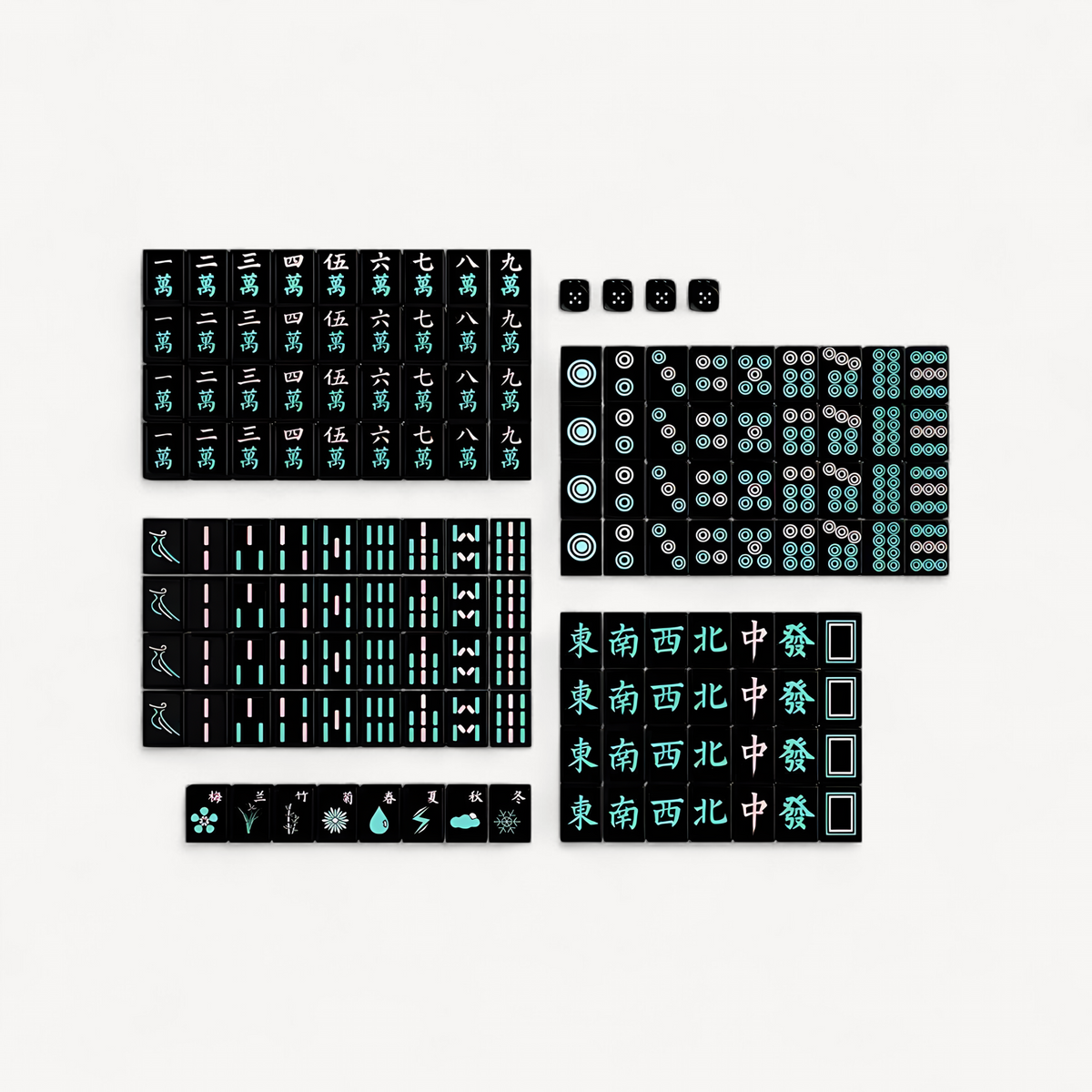 Mystery Mahjong Large Size Mahjong Board Game Set (mystery mahjong board game)