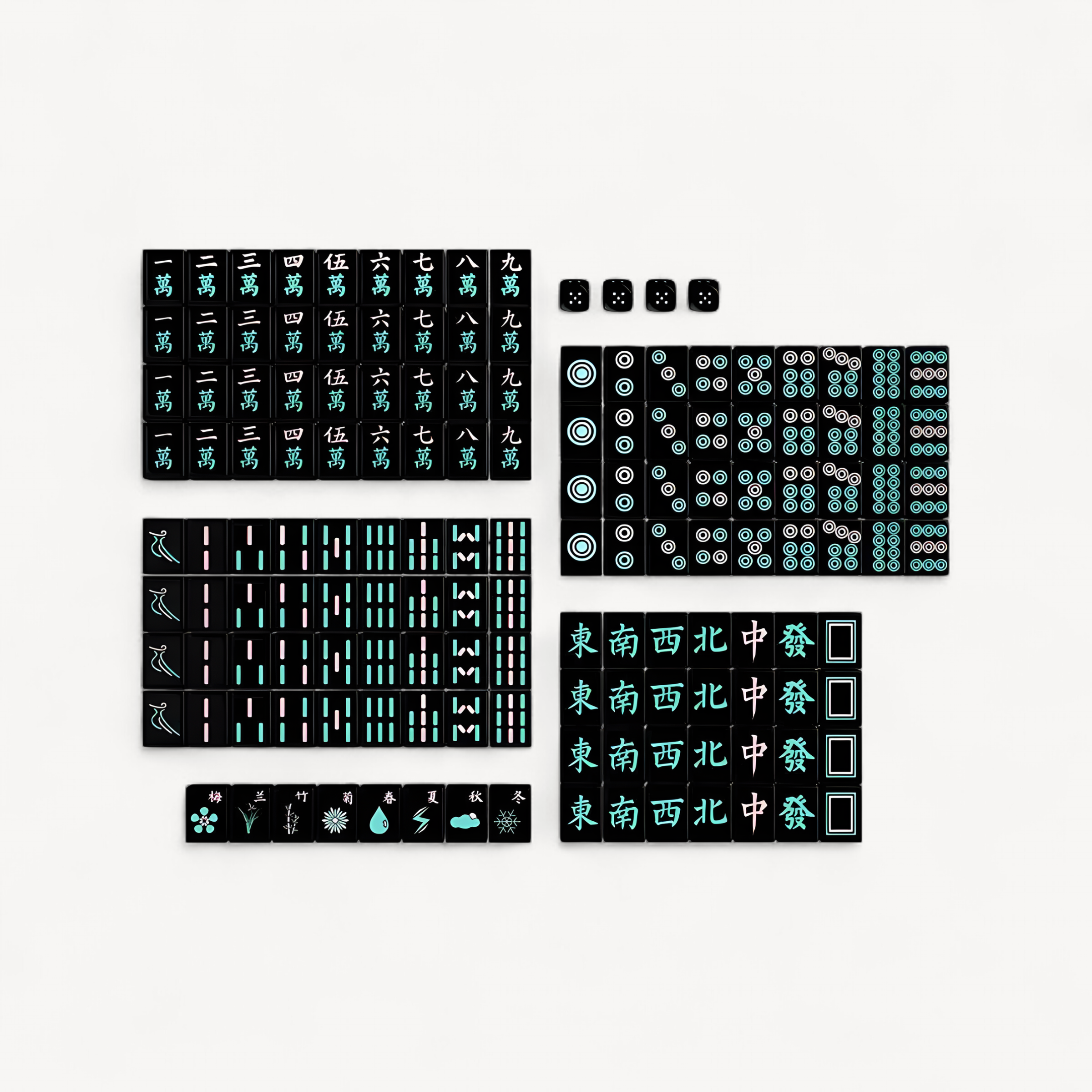 Mystery Mahjong Large Size Mahjong Board Game Set (mystery mahjong board game)