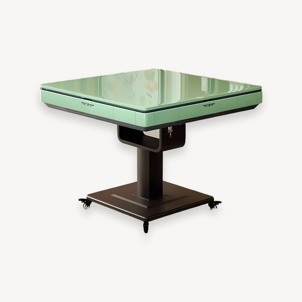 Rotor mahjong machine Fully automatic home roller coaster dining table Dual-purpose folding bass electric mahjong table (mahjong dining table)