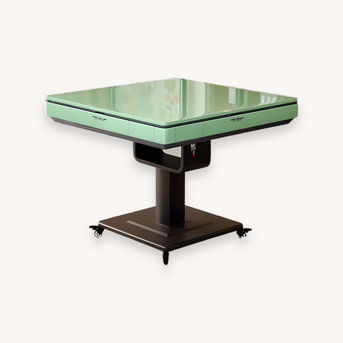 Rotor mahjong machine Fully automatic home roller coaster dining table Dual-purpose folding bass electric mahjong table (mahjong dining table)