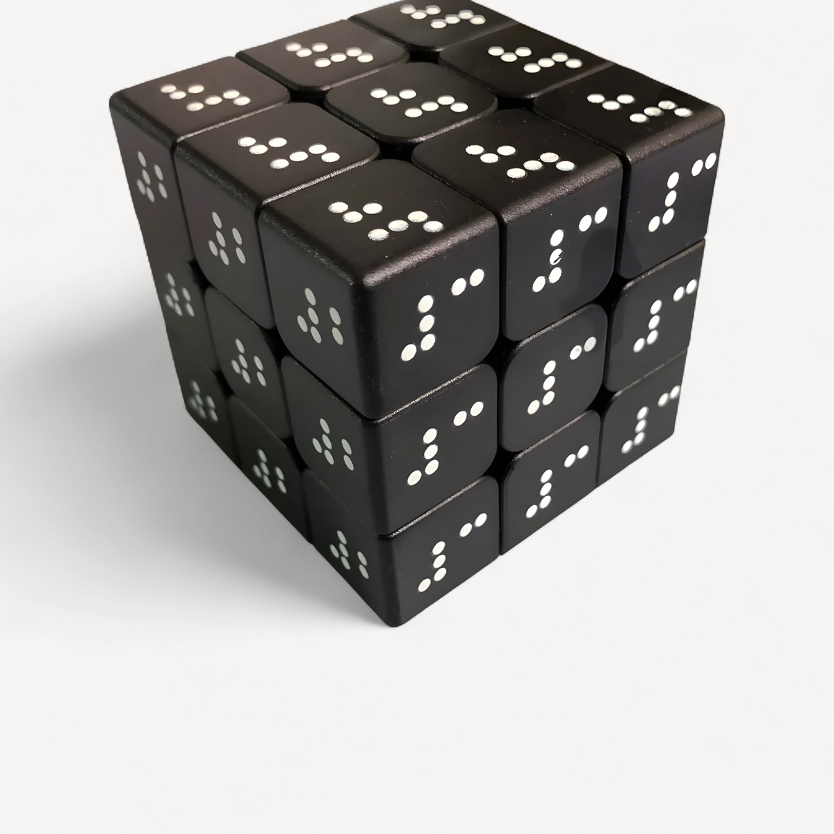 Tiktok Three-tier mahjong cube Decompression Toys Infinity Flip Magic Cube Puzzle Relieve Autism Calm Home Braille Games ornamen (tiktok mahjong set)